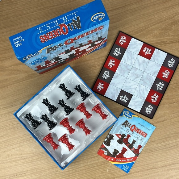 Thinkfun All Queens & Solitaire Chess - Picture 12 of 14
